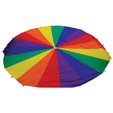 4m Rainbow Parachute - Valley View Products- Active Soft Play & Inclusive Education